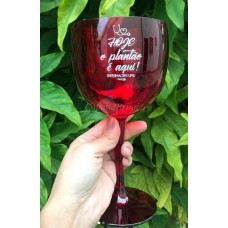 Taça de Gin Vermelha